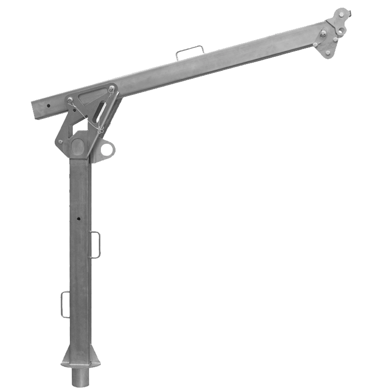 Portable Steel Davit 150 Arm, 120 Mast