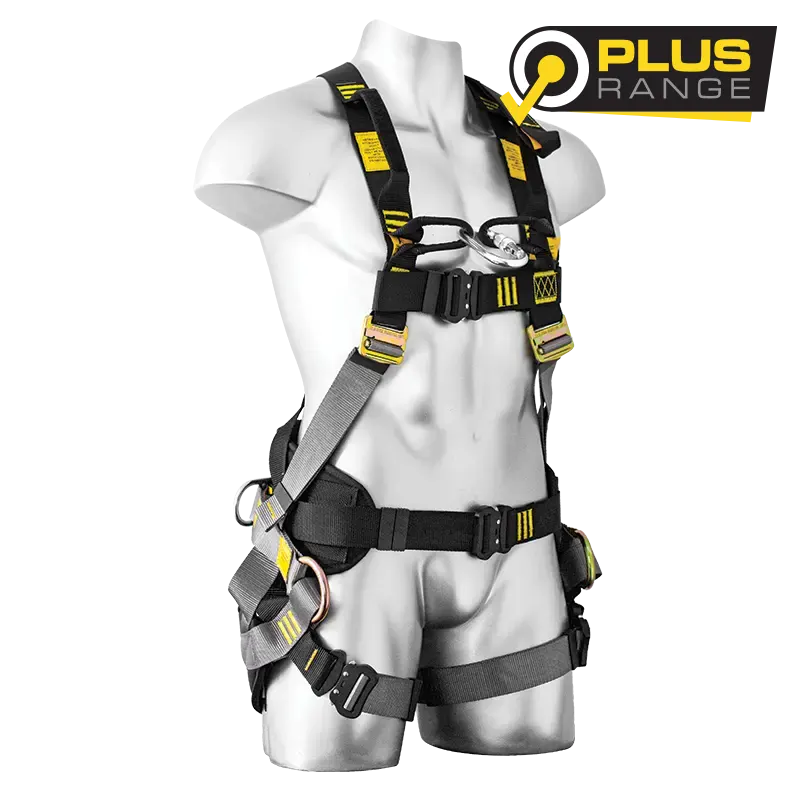 Lightweight linesman harness